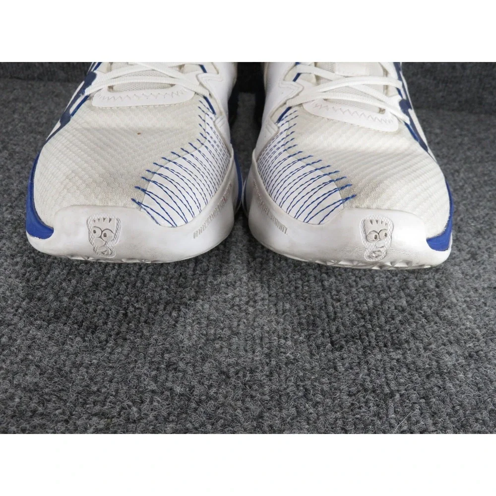 Adidas Men's D.O.N. Issue 2 Donovan Mitchell Shoes Size 14 White Royal Blue